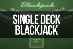 Single Deck Blackjack by Betsoft