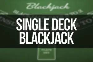 Single Deck Blackjack by Betsoft