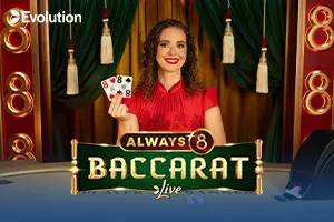 Always 8 Baccarat by Evolution