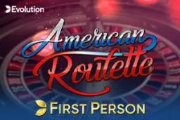 First Person American Roulette by Evolution
