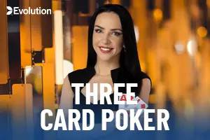 Evolution Live Casino Three Card Poker by Evolution