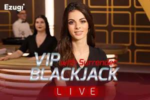 VIP Blackjack Surrender by Ezugi