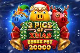 3 Pigs of Xmas Bonus Pot 20000 by Gaming Corps