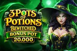 3 Pots of Potions Betwitched Bonus Pot 20000 by Gaming Corps