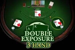 Blackjack Double Exposure 3 Hand by Habanero