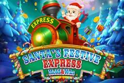 Santas Festive Express Hold and Win by Iron Dog
