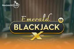 Blackjack X 12 Emerald by Pragmatic Play Live