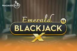 Blackjack X 13 Emerald by Pragmatic Play Live