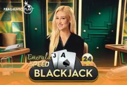 Speed Blackjack 24 Emerald by Pragmatic Play Live