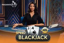 Speed Blackjack 45 Azure by Pragmatic Play Live