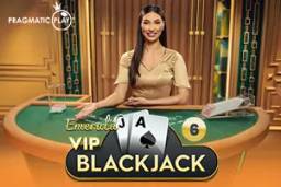 VIP Blackjack 6 Emerald by Pragmatic Play Live
