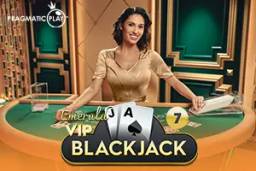 VIP Blackjack 7 Emerald by Pragmatic Play Live