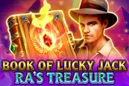 Book Of Lucky Jack Ra Treasure by Spinomenal