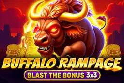 Buffalo Rampage Blast The Bonus 3x3 by Spinomenal