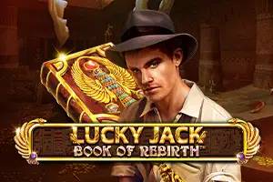 Lucky Jack Book of Rebirth by Spinomenal