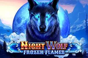 Night Wolf Frozen Flames by Spinomenal