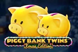 Piggy Bank Twins Xmas by Spinomenal