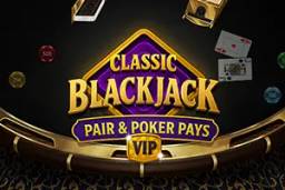 Classic Blackjack Pair and Poker Pays by Qora